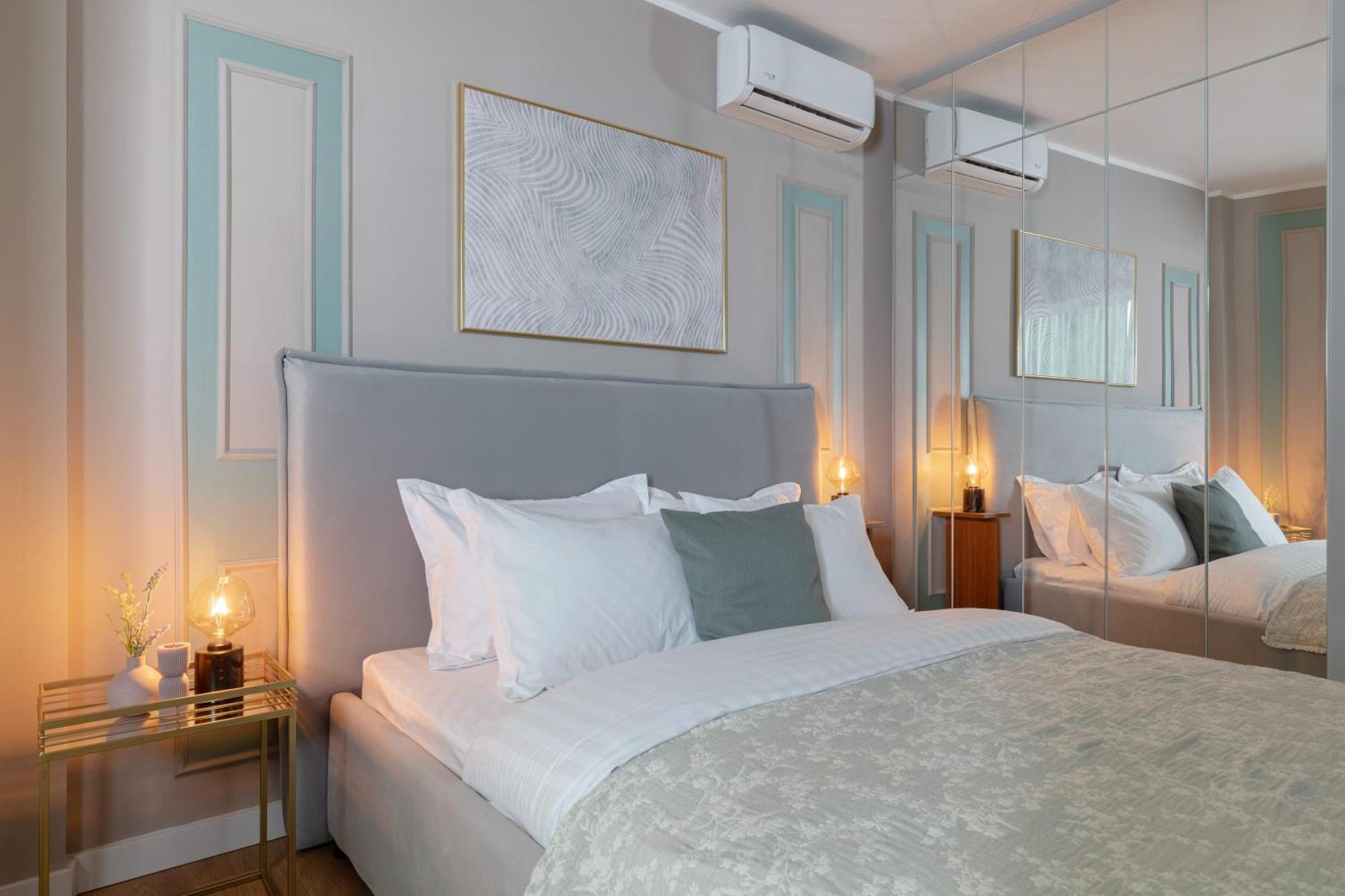 Holt - Sublime Minty Green 1Br On The Park بوخارست المظهر الخارجي الصورة